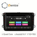 8 inch Pure Android car dvd player for VOLKSWAGEN SERIES 1G ROM 16G storge Space suppor mirror link